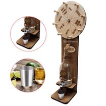 Pingômetro Roleta Russa Da Cachaça Artesanal Garrafa Vidro Para Cachaça Bebida Decoração RADBA