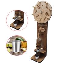 Pingômetro Roleta Russa Da Cachaça Artesanal Garrafa Vidro Para Presentear RADBA