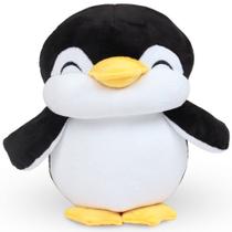 Pinguim Baby de Pelúcia 26cm Preto