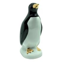 Pinguim De Geladeira Porcelana Enfeite Decoração Cozinha 17 Cm Altura - AY