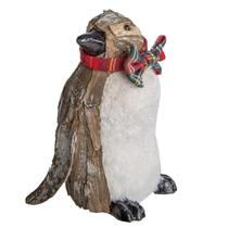 Pinguim Nevado 23cm - Tok da Casa