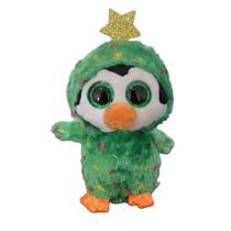Pinguim Verde De Pelúcia 15cm TY Beanie Boos Boneco Macio Com Olhos Grandes Kawaii Presente De Natal Pinguim Verde De Pelúcia 15cm TY Beanie Boos Boneco Macio Com Olhos Grandes Kawaii Presente De Natal