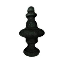 Pinha Ferro Fundido N02 P/ Grade Portão Sacada Muro 8x15cm Pinha Ferro Fundido N02 P/ Grade Portão Sacada Muro 8x15cm