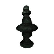 Pinha Ornamental N02 Ferro Fundido para Grade Portão Sacada 8x15cm Pinha Ornamental N02 Ferro Fundido para Grade Portão Sacada 8x15cm