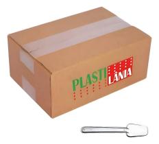 Pinha Plástica Transparente Sorvete Com 1000 Un