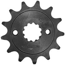 Pinhão 13 Dentes Twister Crf 250f Xr 250 Tornado Aço 1045 Cor:Cinza