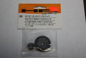 Pinhão e coroa dentada de automodelo hpi86329