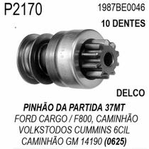 PINHAO PARTIDA para CARGO/ CAMINHAO GMC 24V 10 DENTES PARTID