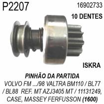 PINHAO PARTIDA para MOTOR PARTIDA ISKRA 10D VOLVO FM 1998 VA