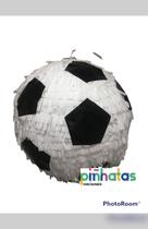 Pinhata Bola de Futebol 01, com bastão, tapa olhos e confetes - PINHATAS NACIONAIS