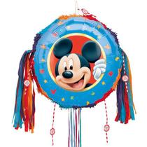 Pinhata Mickey 03, com bastão, tapa olhos e confetes - Pinhatas Nacionais