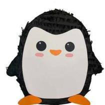 Pinhata Pinguim 08, com bastão, tapa olhos e confetes