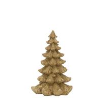 Pinheiro de Natal Dourado 21 cm - Cromus Embalagens