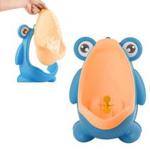 Pinico Mictorio Menino Sapo Sapinho Infantil Azul Resistente