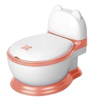 Pinico Troninho Privada Infantil Desfralde Rosa até 32Kg Multmaxx