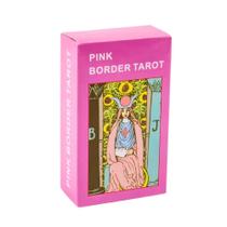 Pink Border Tarot - Tarô com Borda Rosa e Ilustrações Modernas