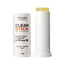 Pink cheeks clear stick protetor transparente fps70 fpuva50 12g
