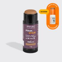 Pink Cheeks Pink Stick FPS 90 FPUVA 70 42Km Protetor Solar Facial com Cor 14g