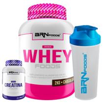 Pink Whey Protein 2Kg+ Premium Creatina 300G