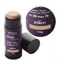 Pinkcheeks Protetor Solar E Base Pink Stick Fps 90 Cor 21km