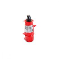 Pino 2 Polos+Terra Steck 380V 32A Vermelho N3279