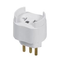 Pino Adaptador 2 Pólos e Terra 10 A Antigo e Novo Universal Pluzie Pino Adaptador 2 Pólos e Terra 10 A Antigo e Novo Universal Pluzie