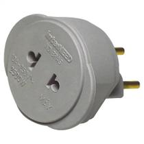 Pino Adaptador 2P Chato 10A 5,6 Giro Lento Interneed