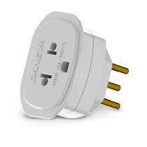 Pino Adaptador 2P+T Daneva Segur 10Auniv.1661 - Kit C/12 Unidades Pino Adaptador 2P+T Daneva Segur 10Auniv.1661 - Kit C/12 Unidades