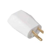 Pino Adaptador 2P T Reversível Branco 10A Pluzie