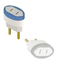 Pino adaptador chato 2p 2 redondo 10a 250v daneva 1551 Pino adaptador chato 2p 2 redondo 10a 250v daneva 1551