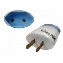 Pino Adaptador Daneva 2 Polos 15A. Redondo Para Chato - 1636 - Kit C/12 Pecas Pino Adaptador Daneva 2 Polos 15A. Redondo Para Chato - 1636 - Kit C/12 Pecas