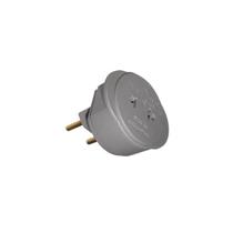 Pino adaptador de tomada universal - branco