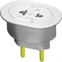 Pino Adaptador (Entrada =2 Redondo/Saida=2 Universal) Ilumi Branco 12121Pct - Kit C/10 Pino Adaptador (Entrada =2 Redondo/Saida=2 Universal) Ilumi Branco 12121Pct - Kit C/10