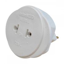 Pino Adaptador Interneed Universal 10A. Branco 37866 ./ Kit Com 10 Peças