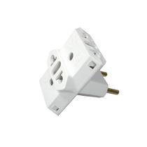Pino adaptador tipo t 10a branco universal