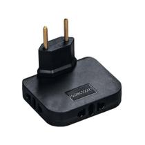 Pino Adaptador Tomada Dobravel Articulado Flex 3 Saída 16A Pino Adaptador Tomada Dobravel Articulado Flex 3 Saída 16A