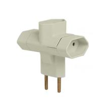 Pino Bipolar 3 Saídas Tipo "T" CZ 10A 250V - ILUMI 1213