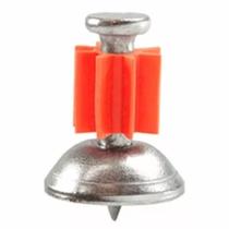 Pino com arruela cônica para fixação á pólvora ação indireta 7,6 X 28 mm co - Ancora Pino com arruela cônica para fixação á pólvora ação indireta 7,6 X 28 mm co - Ancora