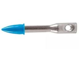 Pino com furo para fixação á pólvora ação direta 1/4 x 27 mm com 100 peças PX327 ANCORA
