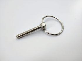 Pino de capô prata hot street rod