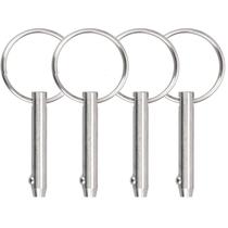 Pino de liberação rápida GANGUOLA Marine 316 em aço inoxidável 4 unidades