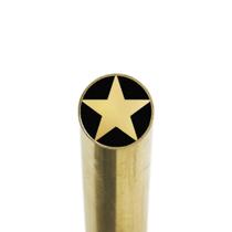 Pino de mosaico para faca MOSAUS Decorative Brass Star 8mm Pino de mosaico para faca MOSAUS Decorative Brass Star 8mm