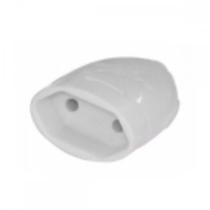 Pino Femea 2 Polos Daneva 20A Branco Dn1610 - Kit C/12 Pino Femea 2 Polos Daneva 20A Branco Dn1610 - Kit C/12