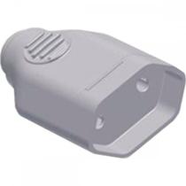 Pino Femea 2 Polos Ilumi 20A Cinza 1420Pct - Kit C/10