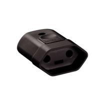 Pino Fêmea 2P 10A Preto - Linha Priscus - Tramontina - Termoplástico Anti-Chama Pino Fêmea 2P 10A Preto - Linha Priscus - Tramontina - Termoplástico Anti-Chama
