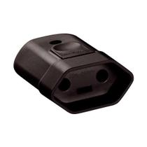 Pino Fêmea 2P 20A Preto - Uso Doméstico - Tramontina Pino Fêmea 2P 20A Preto - Uso Doméstico - Tramontina