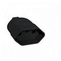 Pino Femea Interneed 2 Polos+Terra 20A. Preto 062899 Pino Femea Interneed 2 Polos+Terra 20A. Preto 062899