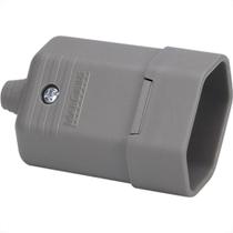 Pino Femea Margirus 2P 10A Cinza - Kit C/10 Unidades Pino Femea Margirus 2P 10A Cinza - Kit C/10 Unidades