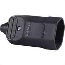 Pino Femea Margirus 2P 20A Pr - Kit C/10 Unidades Pino Femea Margirus 2P 20A Pr - Kit C/10 Unidades