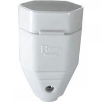 Pino Femea Radial 2P+T 20A Branco 1501147 Pino Femea Radial 2P+T 20A Branco 1501147